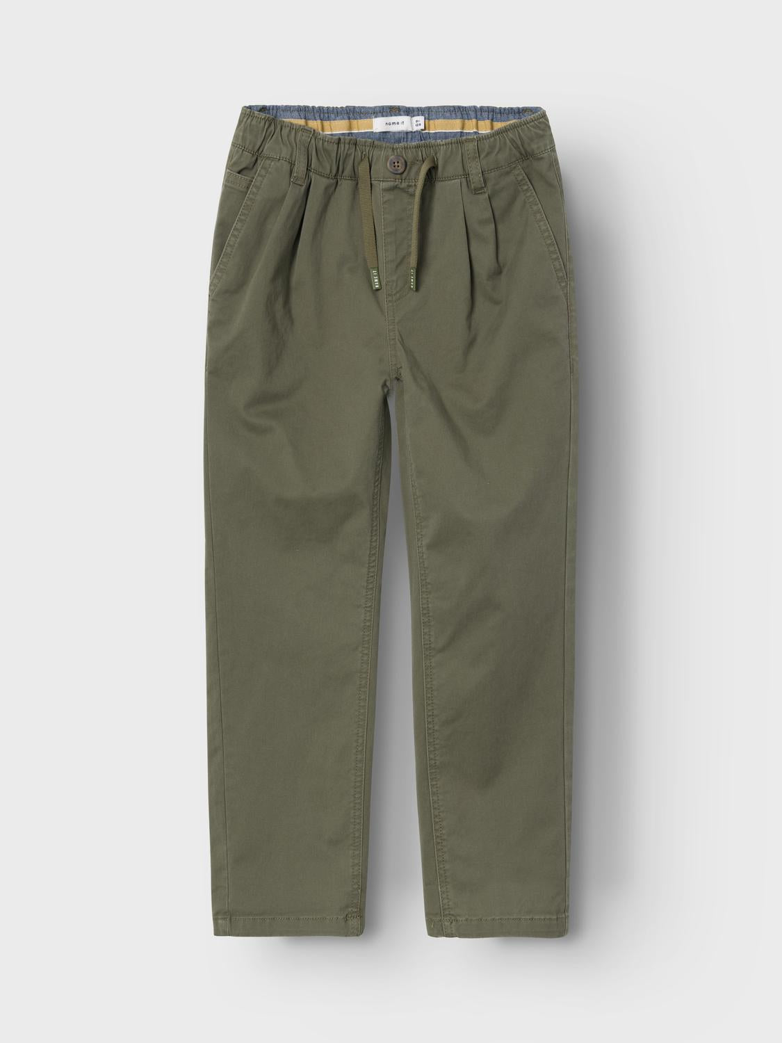 NKMRYAN Trousers - Dusty Olive